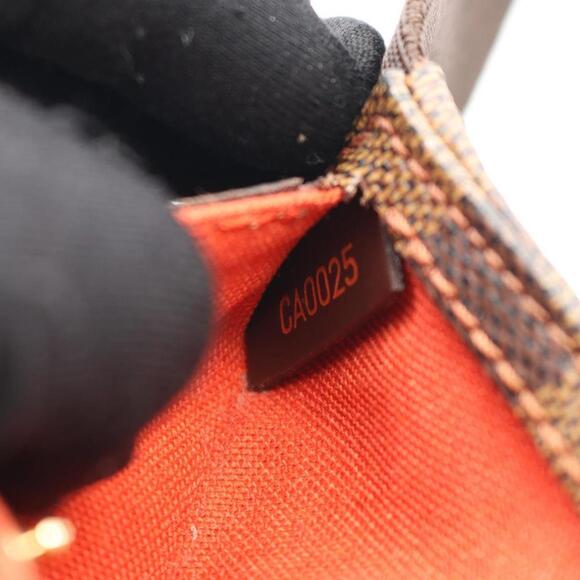 LOUIS VUITTON Brown Damier Leather Fanny Pack - Picture 5 of 8